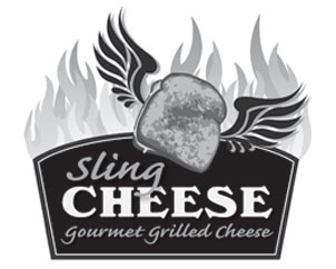 Sling Cheese Black/White Logo Image