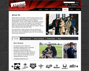 Absolut Boards Website About Page Image